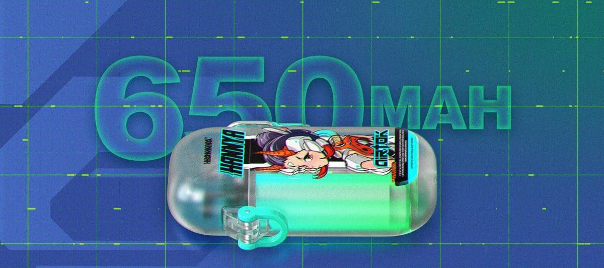 Hannya Airtok Vapelustion Được Trang Bị Dung Lượng Pin Khủng