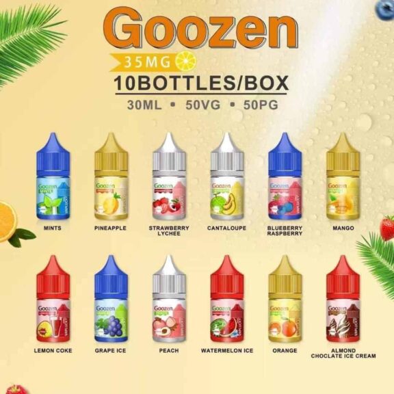 Vaplucky Goozen Juice Saltnic 30ml/50mg - Vape Pod Hà Nội