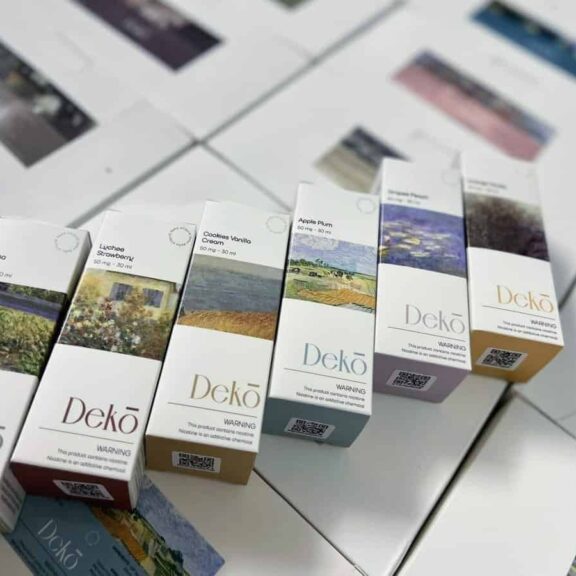 Tinh dầu saltnic DEKO ngon lạnh đậm vị