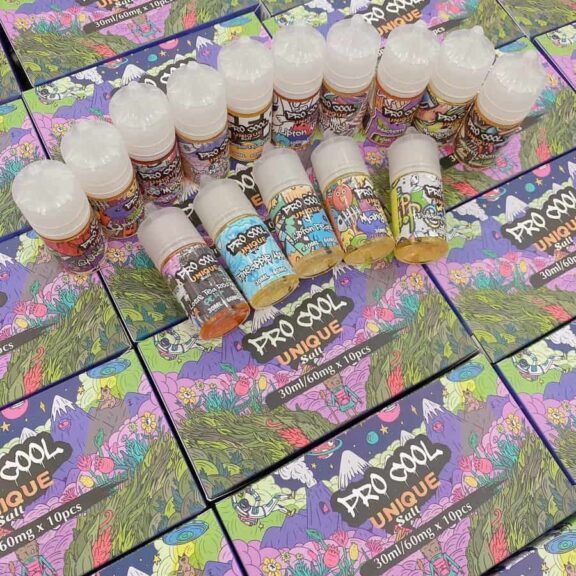 Tinh dầu saltnic Unique Procool 60Ni