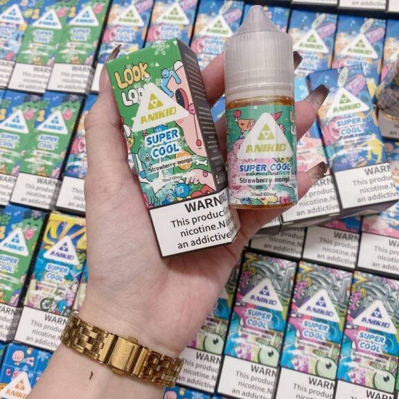 Tinh dầu Anikid supercool 60mg siêu lạnh banh óc ni siêu căng