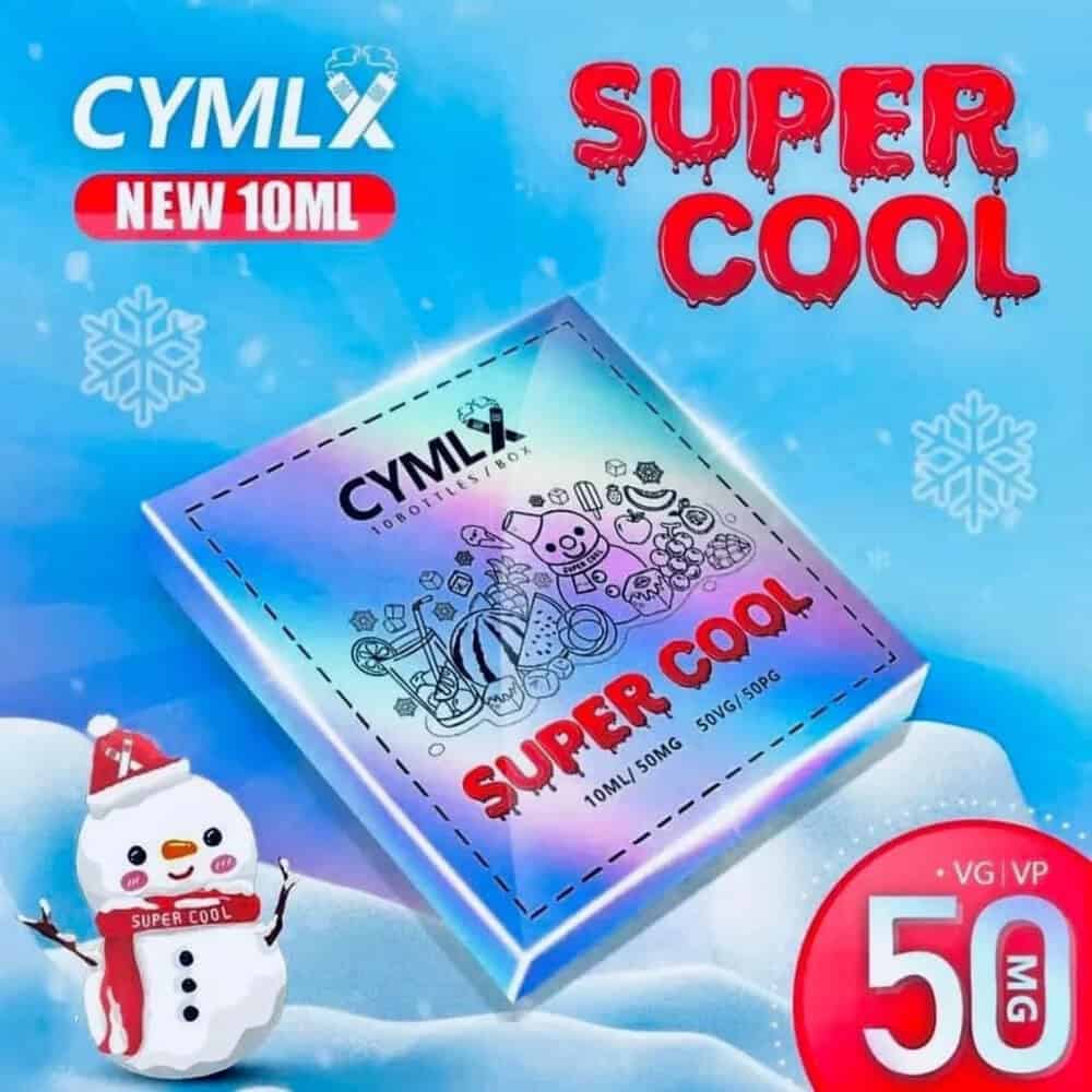 CYMLX SUPER COOL Set Gift 10 chai 10ml 50MG Có Chiết Lẻ