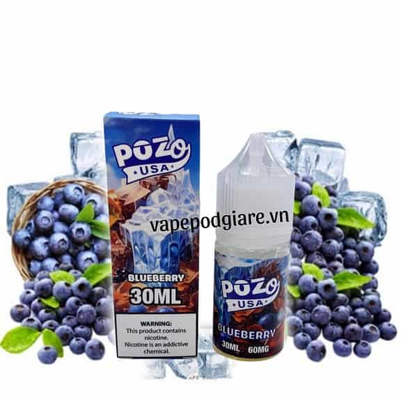 Tinh dầu saltnic POZO Việt Quất Lạnh 60mg