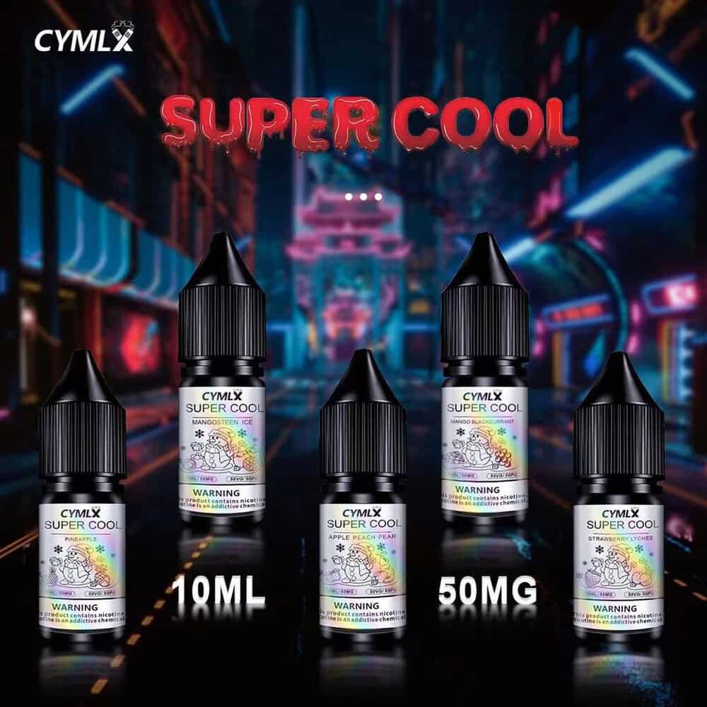 CYMLX SUPER COOL Set Gift 10 chai 10ml 50MG Có Chiết Lẻ