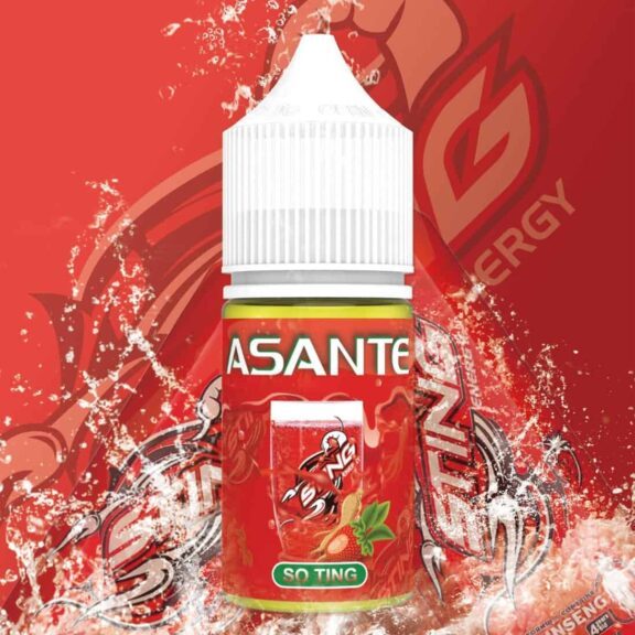 Tinh dầu saltnic Asante 60ni Vị Sting Dâu