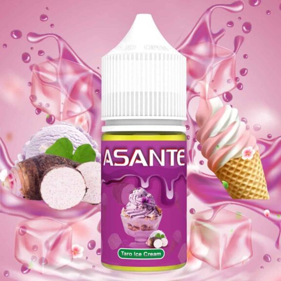 Tinh dầu saltnic Asante 60ni vị Kem Khoai Môn lạnh