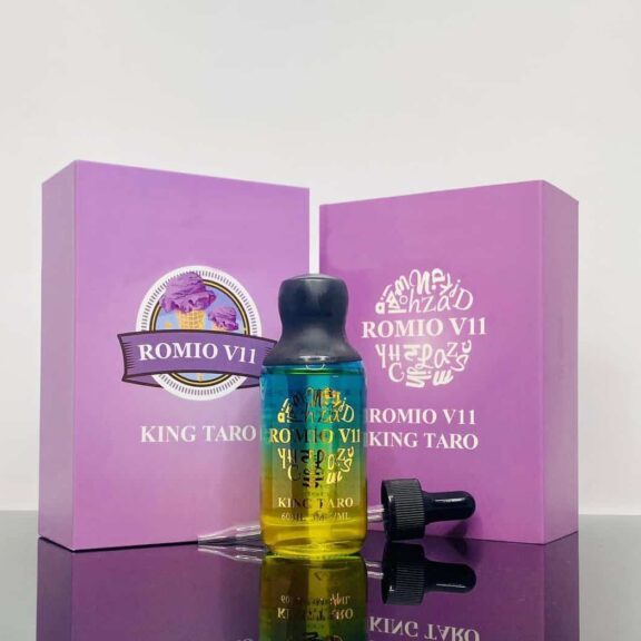 Tinh dầu ROMIO V11 KING TARO - Kem Khoai Môn Lạnh 35mg
