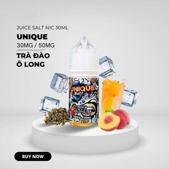TINH DẦU SALTNIC UNIQUE  Ô LONG ĐÀO LẠNH 50MG /30ML