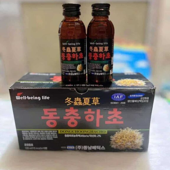 Combo 10 chai Đông Trùng Hạ Thảo Hàn Quốc