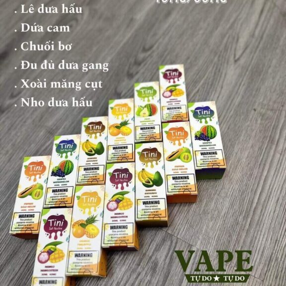 🔥 XẢ 🔥TINH DẦU SALTNIC TINI 40- 60MG Lưu ý ít ngọt, ít lạnh ạ