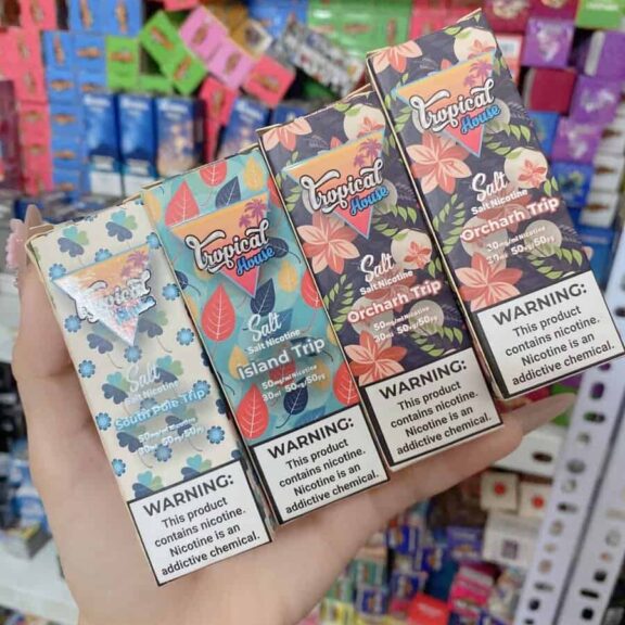 TỔNG HỢP JUICE SALT XẢ LẺ VỊ, Rách vỏ hộp
