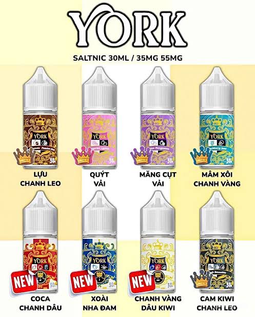 Tinh Dầu York sanltnic 35 - 55MG