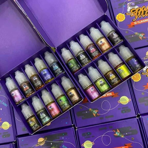 SET 10 CHAI SALTNIC 35ni 5ml malay space