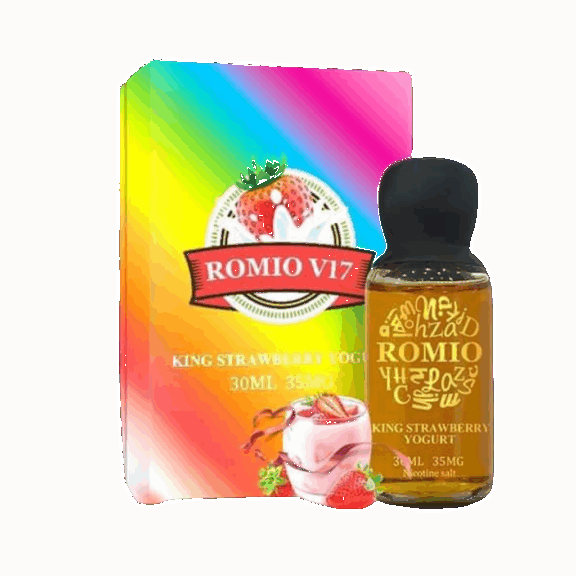 Tinh dầu salnic romio 35 MG vị sữa chua dâu lạnh-Vape Pod Giá Rẻ Hà Nội Cam Kết Chính Hãng