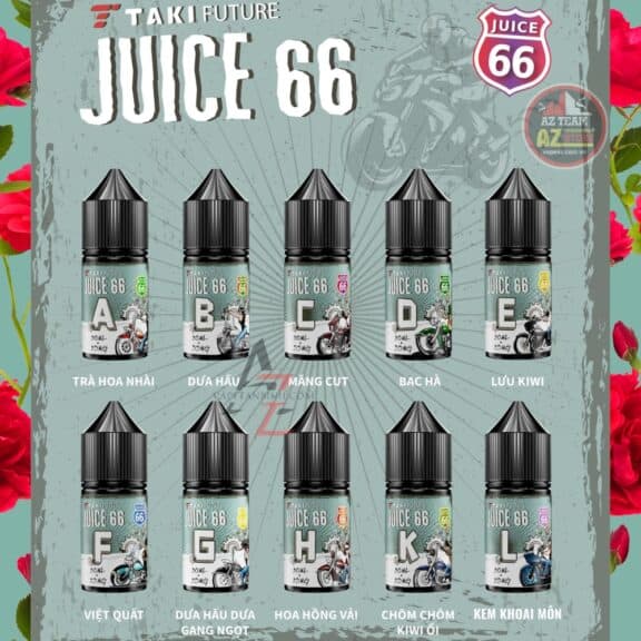 Tinh Dầu Taki66 35-60MG-Vape Pod Linh Đàm Hà Nội Giá Rẻ Chính Hãng