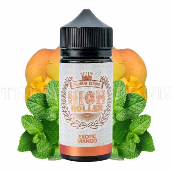 Tinh Dầu Freebase 100Ml Malay Hight Roller vị xoài bạc hà ( 3ni)-Vape&pod Hà Nội Giá Rẻ Cam kết chính hãng