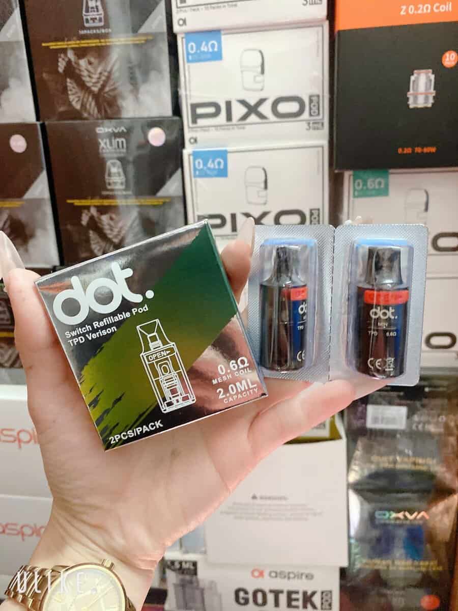đầu dot switch rỗng-Vape Pod Hà Nội Giá Rẻ Chính Hãng